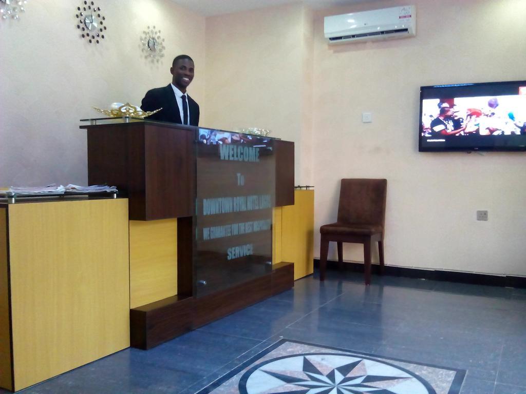 Downtown Royal Hotel Ikeja Exterior foto